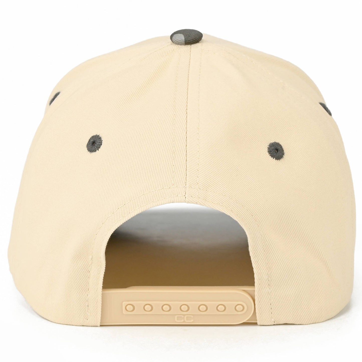 C.C ADULT Pattern Print Two Tone Canvas Trucker Hat